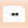 Anel ANTIGO com 24 DIAMANTES e 2 SAFIRAS em OURO 19,2kl