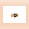 Anel Vintage com 1 DIAMANTES em OURO 19,2kl 