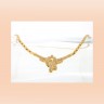 Gargantilha com 90 DIAMANTES em OURO 19,2kl