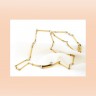 Gargantilha com 2 DIAMANTES em OURO 18 kl 