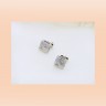 Brincos com 4 DIAMANTES em OURO de 19,2kl