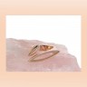 Anel em PRATA rosa 925