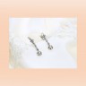 Brincos ANTIGOS com 10 DIAMANTES em OURO de 19,2kl