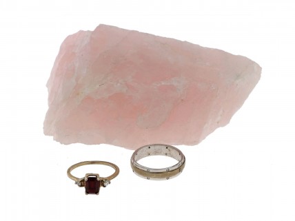 Conjunto de Anéis em Prata 835