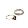 Conjunto de Anéis em Prata 835
