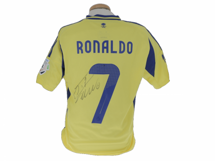 Camisola de Jogo Oficial CRISTIANO RONALDO, ASSINADA