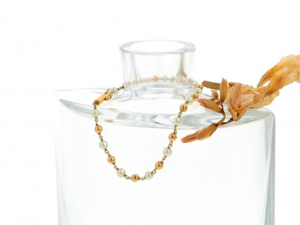 Pulseira Bolas em OURO 19,2 kl 