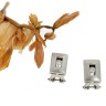 Brincos com 2 DIAMANTES em OURO de 19,2kl