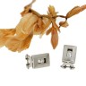 Brincos com 2 DIAMANTES em OURO de 19,2kl
