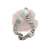 Pulseira com 3 DIAMANTES, em PRATA 925
