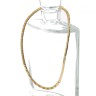 Gargantilha com 36 DIAMANTES em OURO de 19,2kl