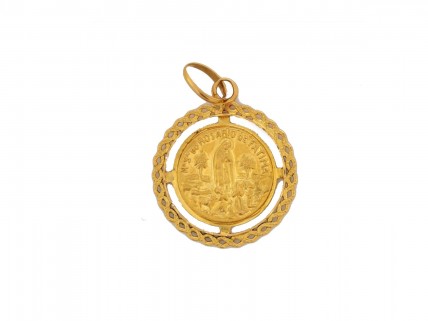 Medalha ANTIGA em OURO de 19,2kl