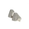 Anel com 98 DIAMANTES em OURO 19,2kl