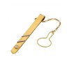 Alfinete Gravata com1 DIAMANTE em OURO 18 kl