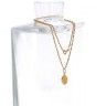 Fio com Pendente em OURO 19,2kl
