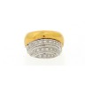 Anel com 24 DIAMANTES em OURO 19,2kl