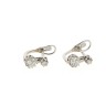 Brincos com 4 DIAMANTES em OURO 19,2kl