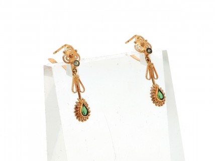 Brincos em OURO 19,2 kl