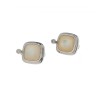 Brincos com 2 DIAMANTES em OURO 19,2kl