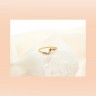 Anel com 5 DIAMANTES em OURO 19,2kl