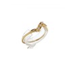 Anel com 5 DIAMANTES em OURO 19,2kl