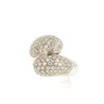 Anel com 108 DIAMANTES em OURO 19,2kl