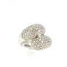 Anel com 108 DIAMANTES em OURO 19,2kl