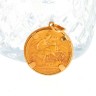 Medalha Ouro com Libra Victória em 22kl