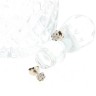 Brincos com 14 DIAMANTES em OURO 18 kl