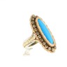 Anel em PRATA 925 e OURO 9kl