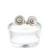 Brincos com 2 DIAMANTES em OURO 19,2 kl