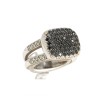 Anel com 76 DIAMANTES em OURO 19,2 kl