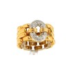 Anel ALTA JOALHARIA com 22 DIAMANTES em OURO 19,2 kl