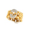 Anel ALTA JOALHARIA com 22 DIAMANTES em OURO 19,2 kl