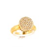 Anel com 52 DIAMANTES em OURO 18 kl