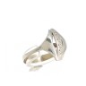 Anel com 5 DIAMANTES em OURO 14 kl