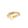 Aliança com 14 DIAMANTES em OURO 19,2 kl