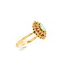 Anel com 30 DIAMANTES em OURO 19,2 kl