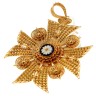 Medalhão em OURO 19,2 kl de GRANDE DIMENSÃO – FILIGRANA