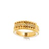 Anel com 8 DIAMANTES em OURO 19,2 kl