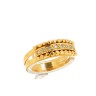 Anel com 8 DIAMANTES em OURO 19,2 kl