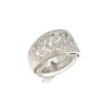 Anel ALTA JOALHARIA com 65 DIAMANTES em OURO 19,2 kl