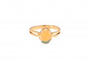 Anel em OURO 19,2 kl OPALA