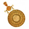 Medalhão em OURO 22 kl e 19,2 kl – FILIGRANA
