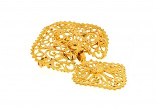 Alfinete de Peito em OURO 19,2 kl – FILIGRANA