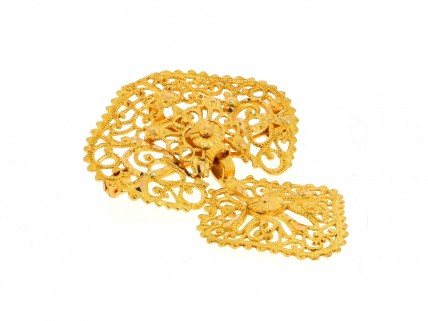 Alfinete de Peito em OURO 19,2 kl – FILIGRANA