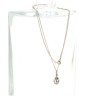 Colar ANTIGO com 14 DIAMANTES em OURO 19,2 kl 