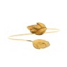 Bracelete Dourada em PRATA 925
