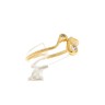 Anel em ouro de 18K com DIAMANTES