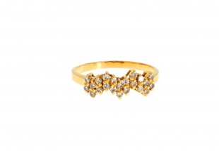 Chuveiro em Ouro de 19,2Klts 22 DIAMANTES